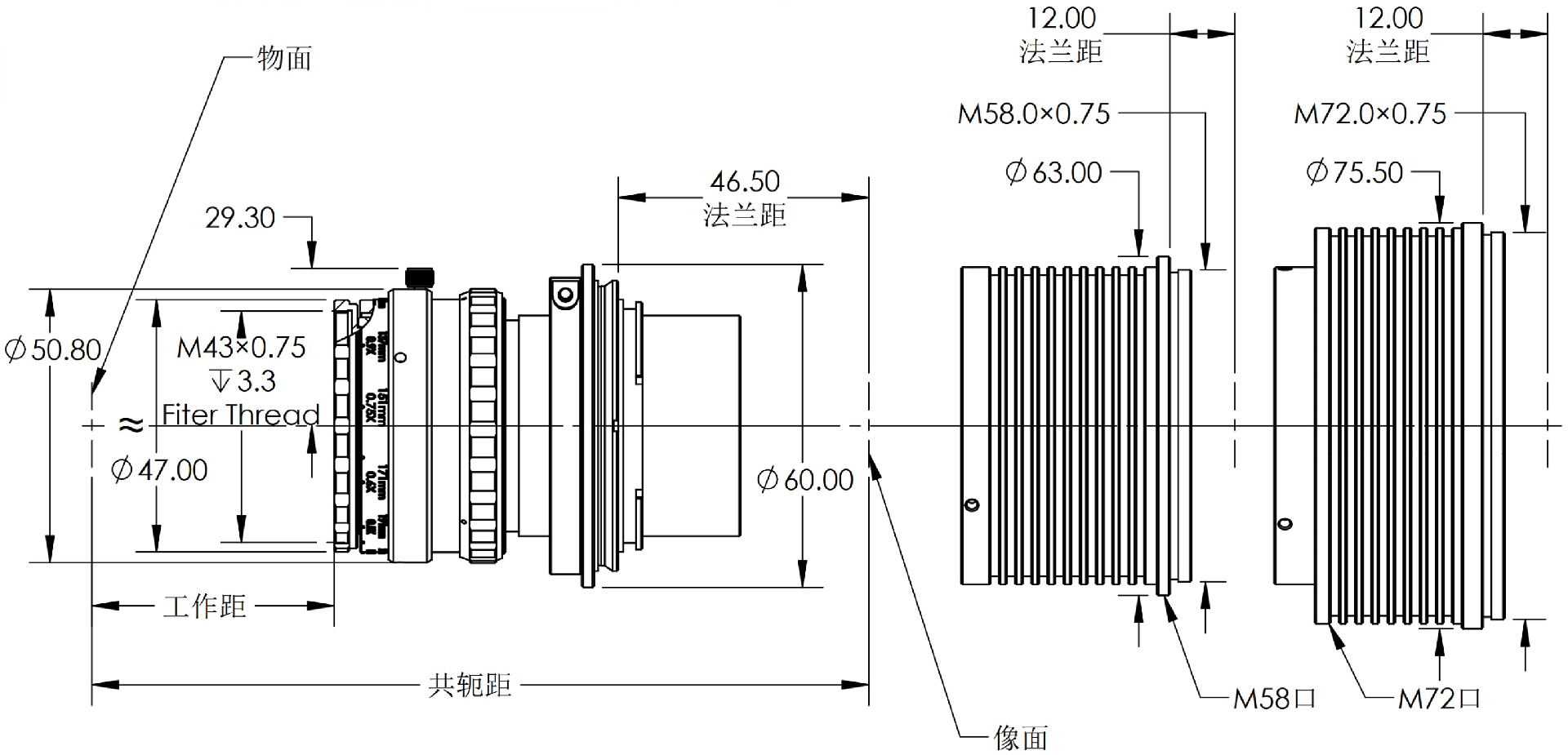 ZXJ-LS6040-01510 尺寸图